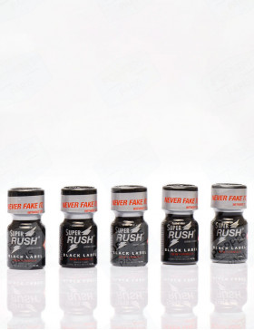 lot 5 super rush black label 10 ml