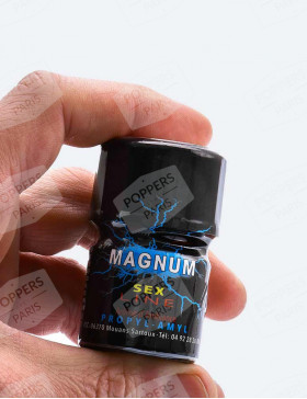packaging Poppers Sex Line Magnum Bleu 15 ml