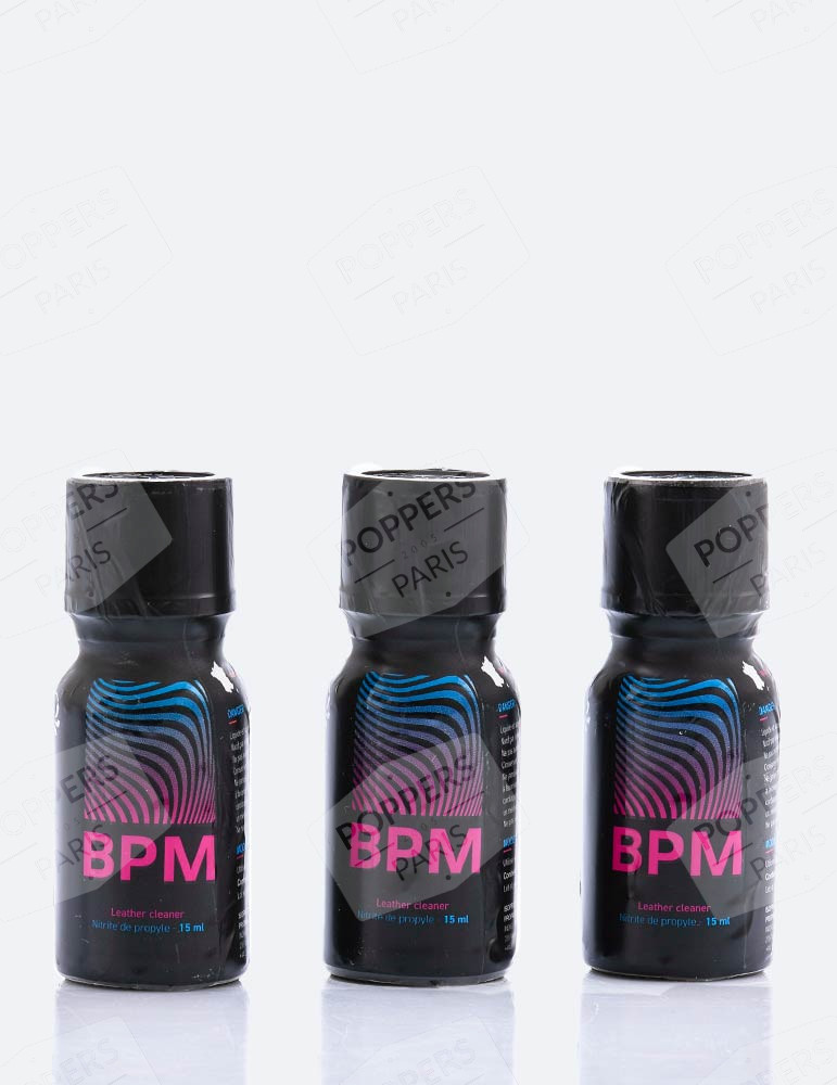 Pack de 3 poppers BPM 15 ml