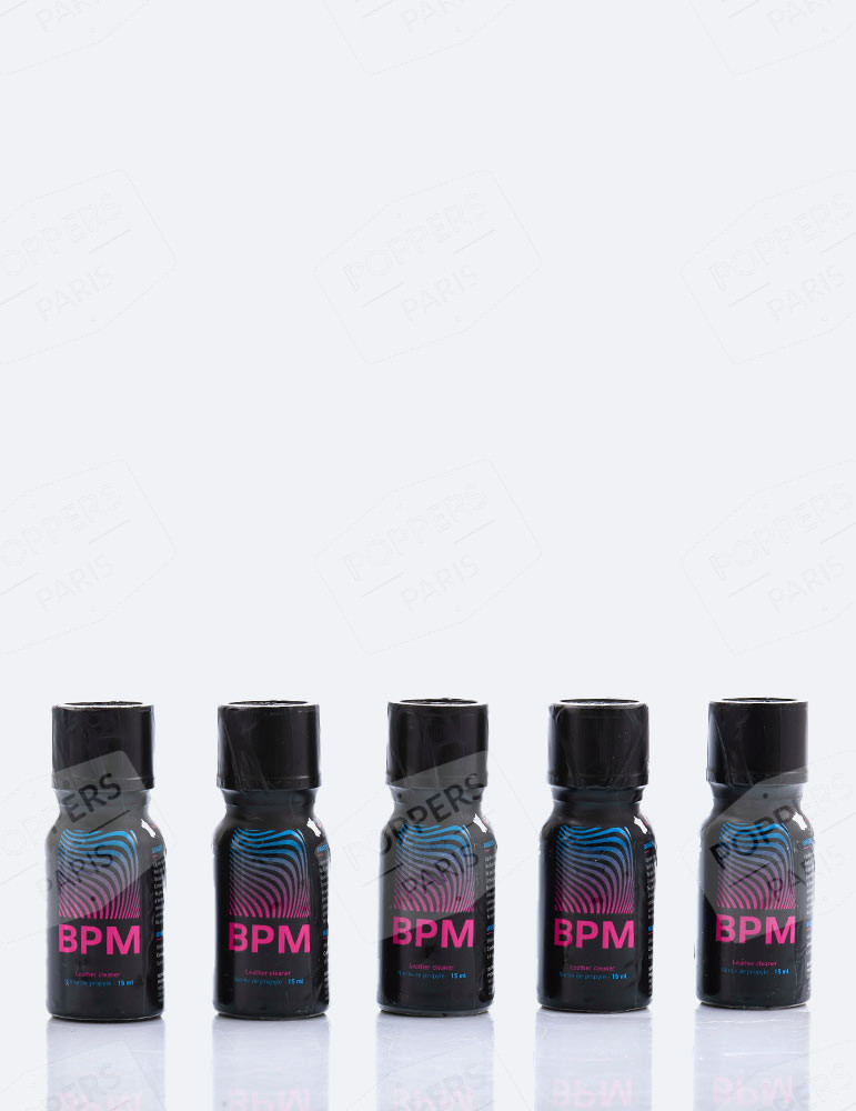 Pack de 5 poppers BPM 15 ml