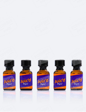 pack de 5 poppers Juic'd original 24 ml