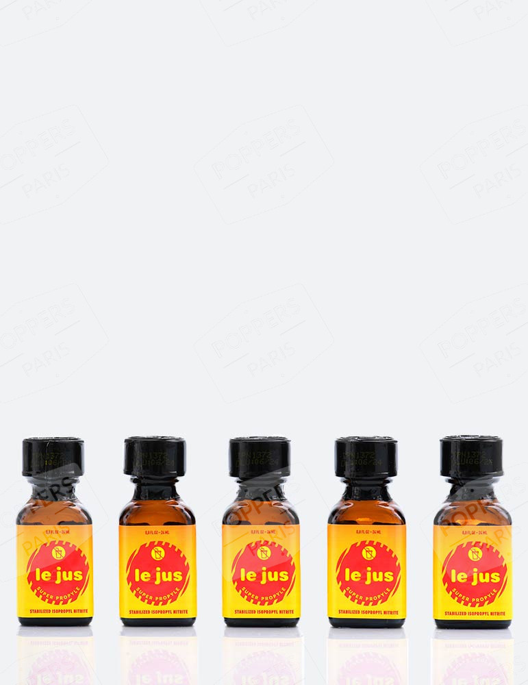 Pack Poppers Le Jus Super Propyle 24 ml x5