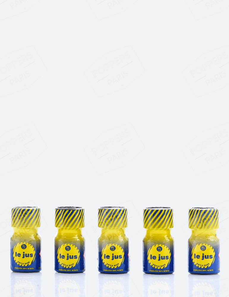 Pack Poppers Le Jus Amyl Base 10 ml x5