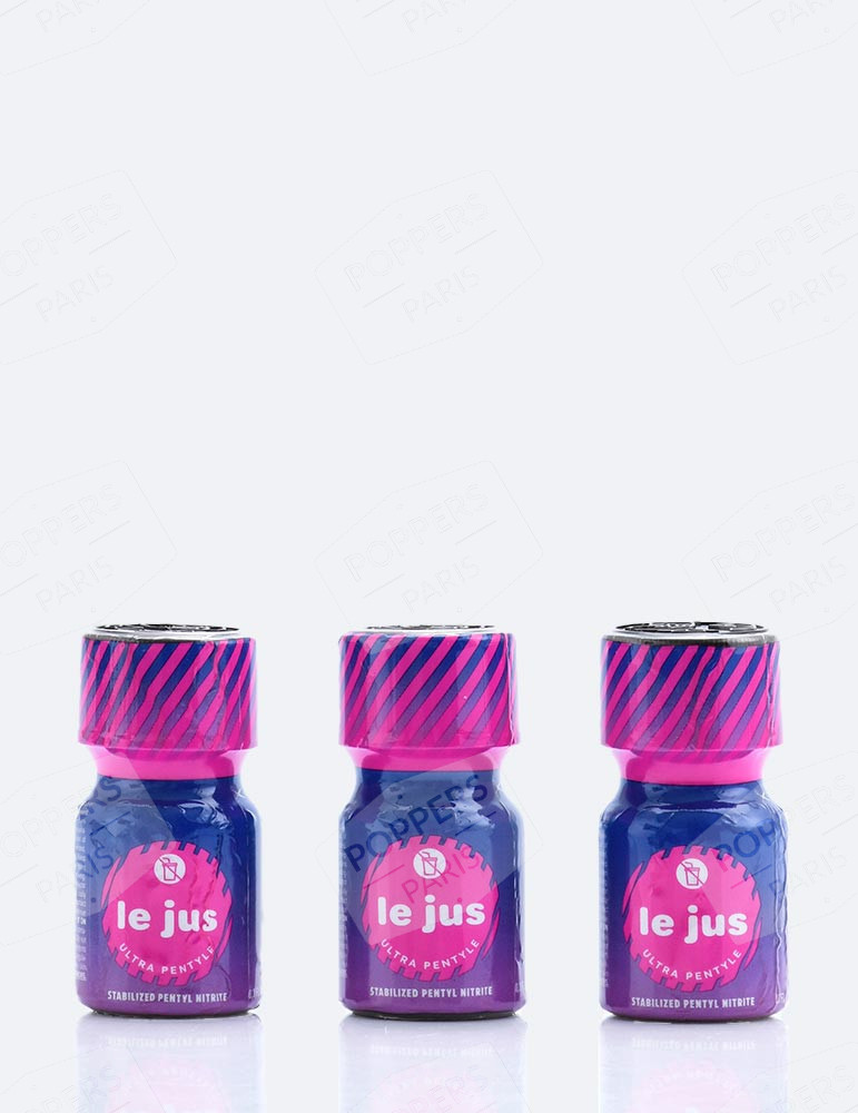 Pack Poppers Le Jus Ultra Pentyle 10 ml x3