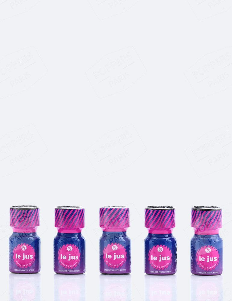 Pack Poppers Le Jus Ultra Pentyle 10 ml x5