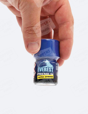 flacon de poppers Everest Premium Ultra Strong 15 ml ouverture large