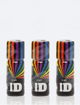 Pack de 3 Poppers ID 10 ml