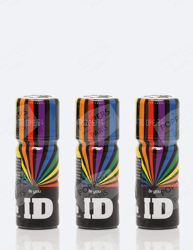 Pack de 3 Poppers ID 10 ml