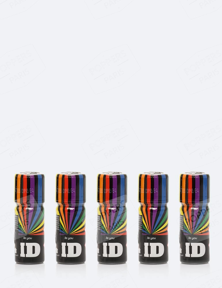 Pack de 5 Poppers ID 10 ml