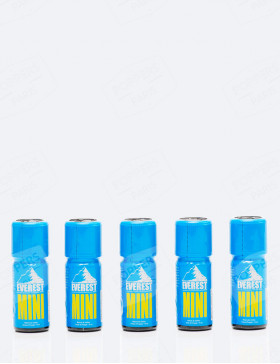 Pack de 5 poppers Everest Mini 10 ml