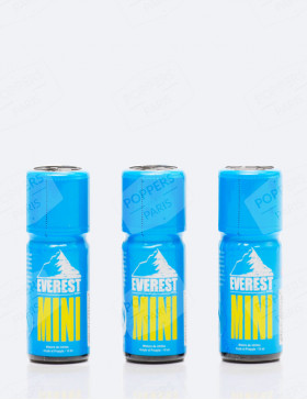 Pack de 3 poppers Everest Mini 10 ml