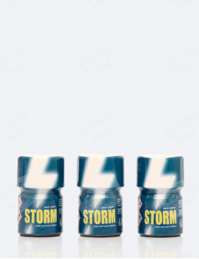 Pack de 3 Poppers Storm 15 ml