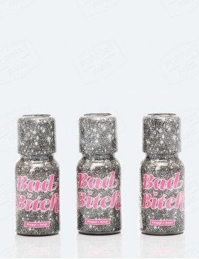 Pack de 3 Poppers Bad Bitch 15 ml