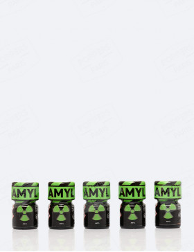 Pack de 5 Poppers Amyl 15 ml