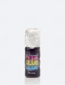 1 unité de poppers Private club 10 ml