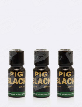 pack pig black 15 ml par 3