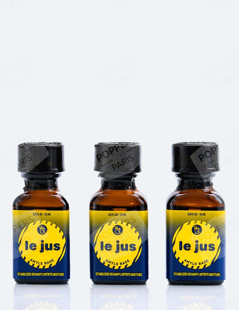 Pack Poppers Le Jus Amyl Base 24 ml x3