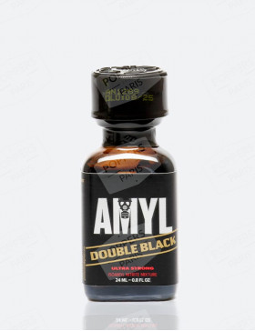 poppers amyl double black 24 ml