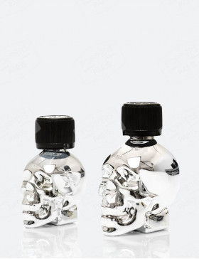 Pack poppers silver skull