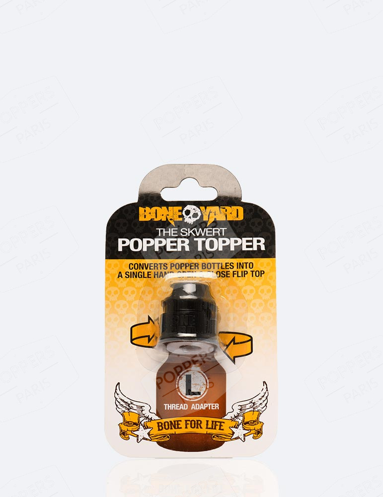 Bouchon d'inhalation Poppers Topper Boneyard Large