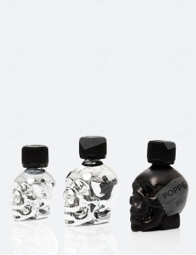 Pack Trio Poppers Skull