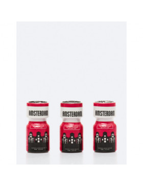 Poppers Amsterdam 10 ml - Pack de 3