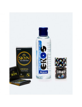 Pack Sex Friends : Poppers + lubrifiant + préservatifs