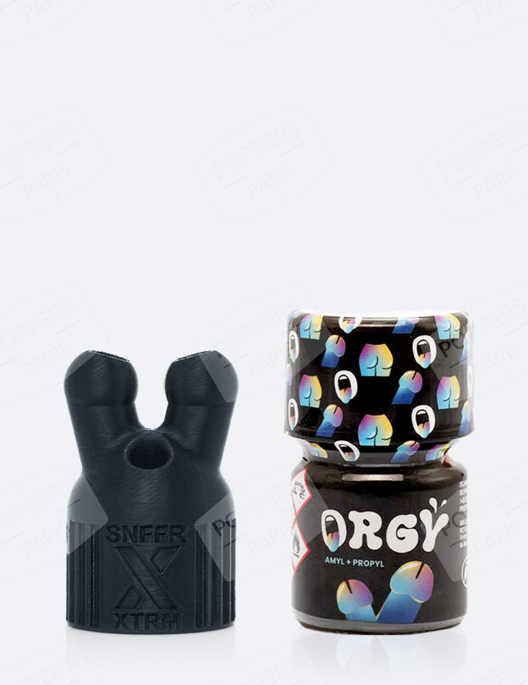 Poppers orgy 15 ml + Inhalateur pour le sexe