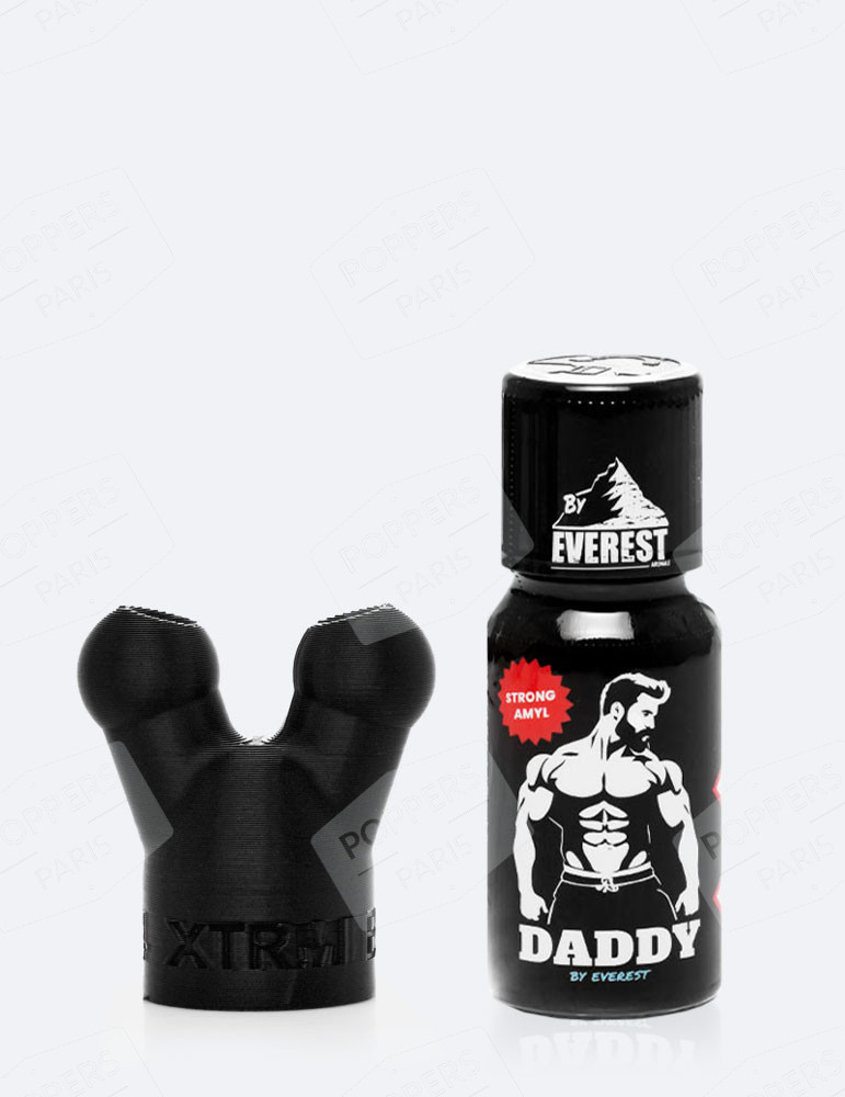 Pack Poppers Daddy avec Inhalateur XTRM SNFFR Pack Poppers Daddy avec Inhalateur XTRM SNFFR