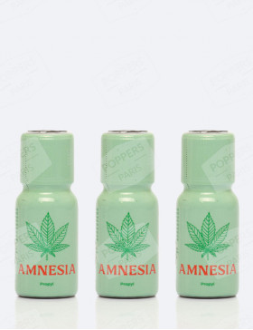 Pack Poppers Amnesia 420 15 ml x3