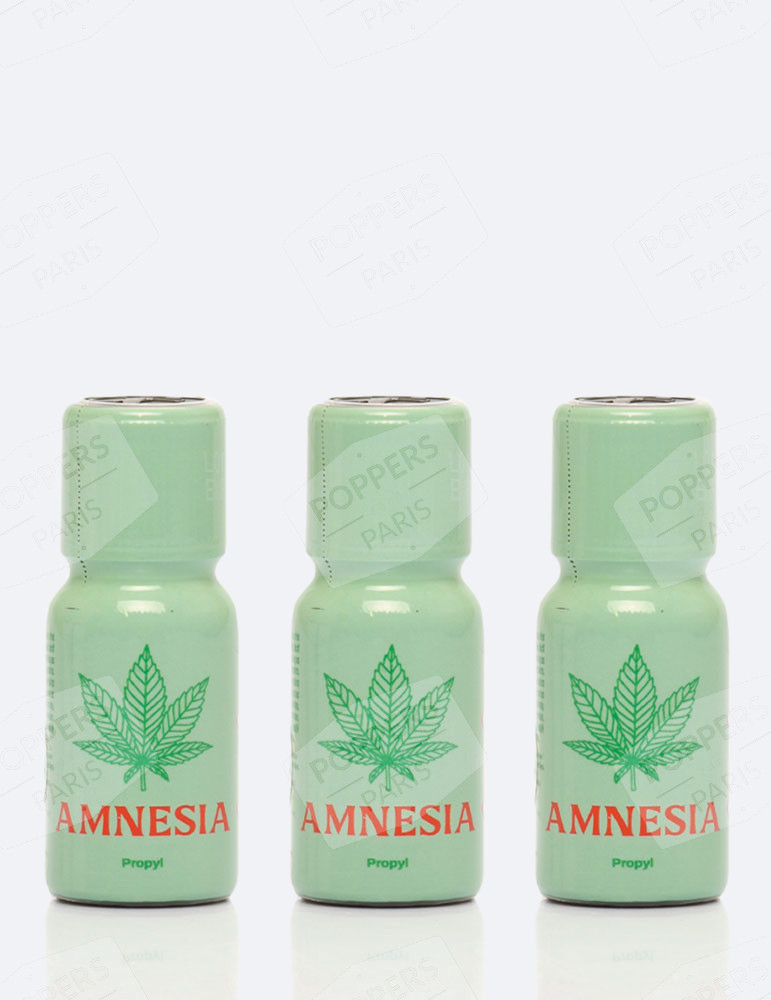 Pack Poppers Amnesia 420 15 ml x3 Pack Poppers Amnesia 420 15 ml x3