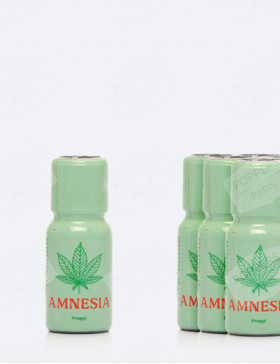 Pack de 10 poppers Amnesia 420 15 ml