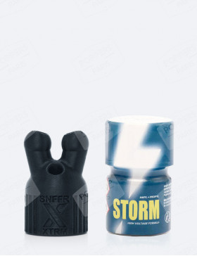 Pack poppers Storm + Bouchon inhalateur XTRM