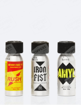 Pack 3 Poppers Pocket -...