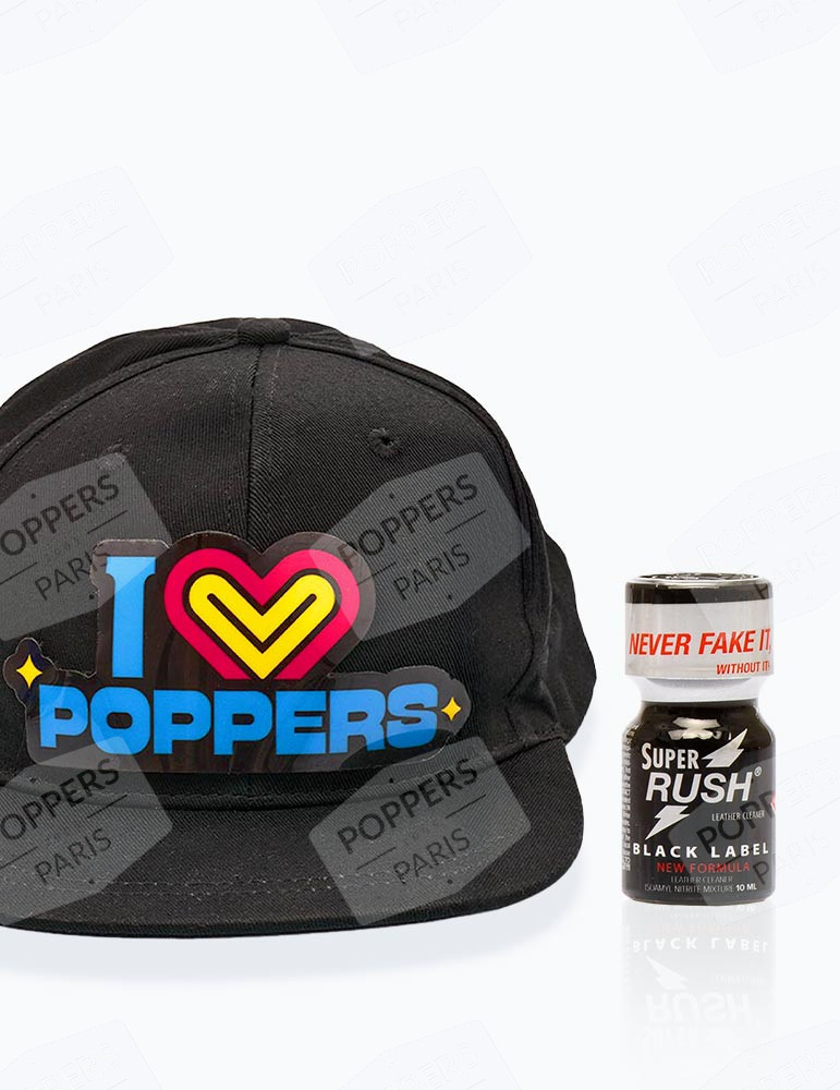 Pack Casquette LED + Super Rush Black Label 10ml