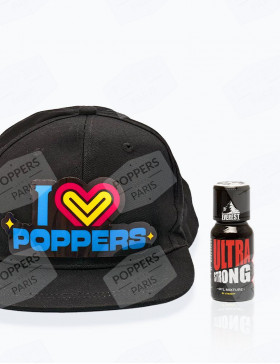 Pack poppers ultra strong + casquette LED