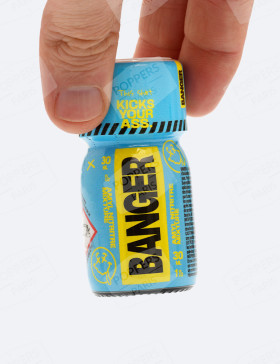 Poppers Banger 30 ml - nitrite d'amyle - vue de face