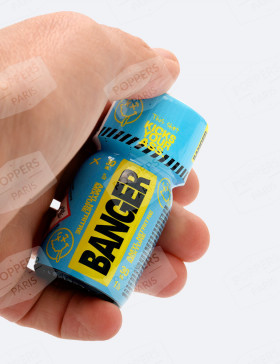 Poppers Banger 30ml - nitrite d'amyle - prise en mains