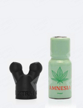 Pack Poppers Amnesia 15 ml + Bouchon Inhalateur
