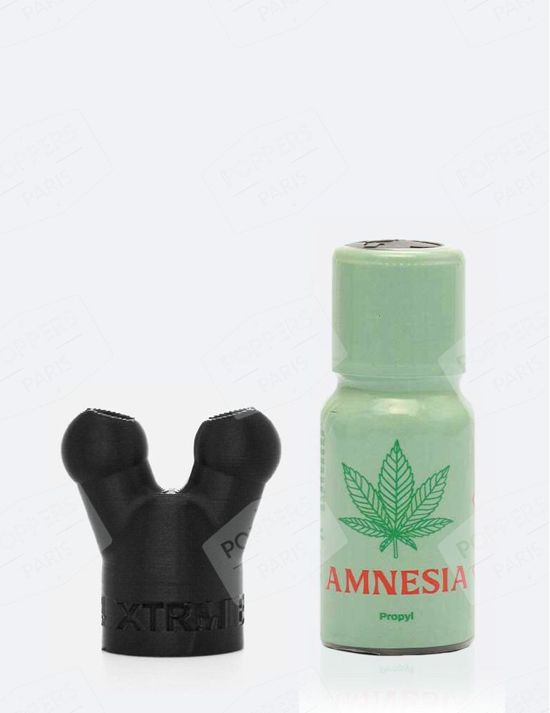 Pack Poppers Amnesia 15 ml + Bouchon Inhalateur