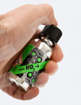 Poppers NO2 Butanol pris en main - Vue de face