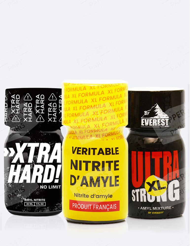 Pack Poppers Trio XL - 30 ml