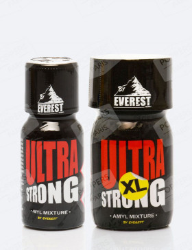 Pack de 2 poppers Ultra Strong : 15 et 30 ml