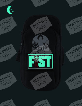 Accessoires tag Fist phosphorescent vue de face