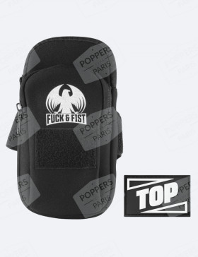 Pochette Darklands avec tag “Top” interchangeable - Détail produit