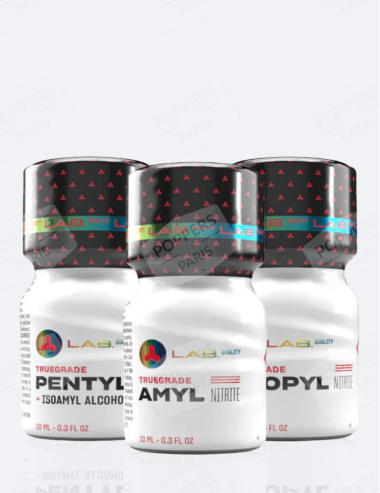 Pack poppers Trio Lab Quality - 3 x 10 ml