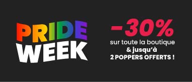 Pride week sur Poppers Paris